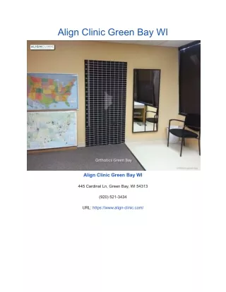 align clinic green bay wi