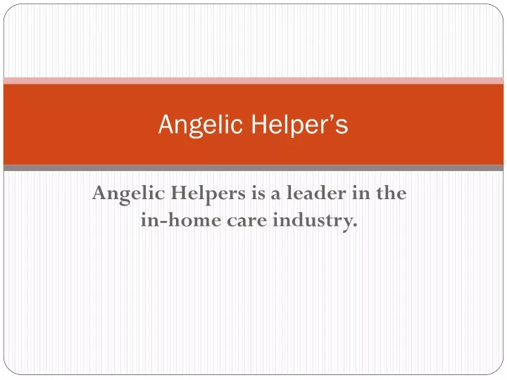 angelic helper s