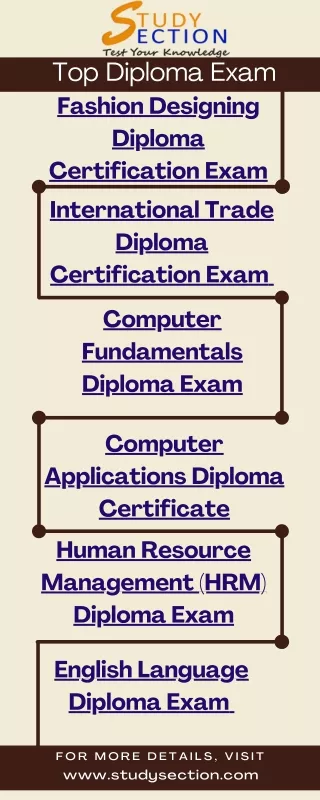 top diploma exam fashion designing diploma