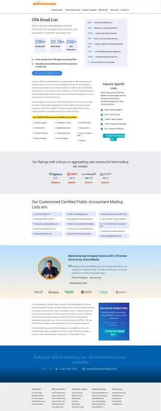 CPA Email List