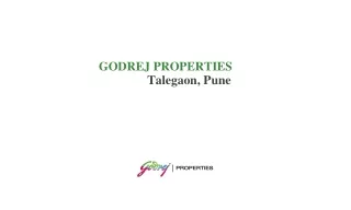 godrej properties talegaon pune