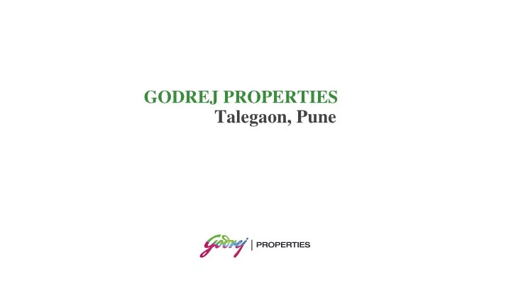 godrej properties talegaon pune