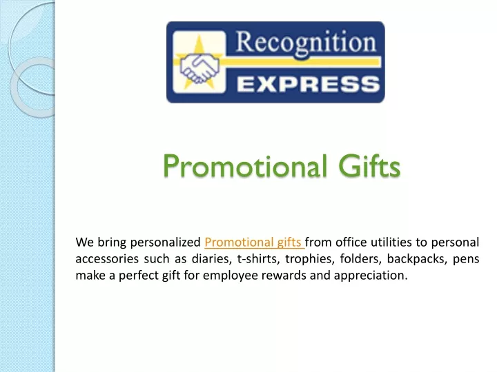 promotional gifts