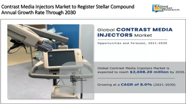 contrast media injectors market to register stellar compound annual growth rate through 2030