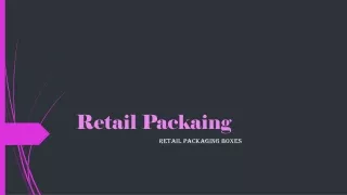 retail packaing