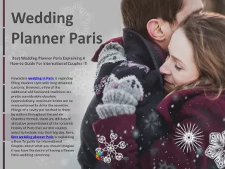 Best Wedding Planner Paris Explaining A How-to Guide For International Couples