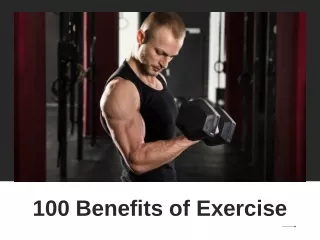 100 Benefits of Exercise