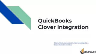 QuickBooks Clover Integration