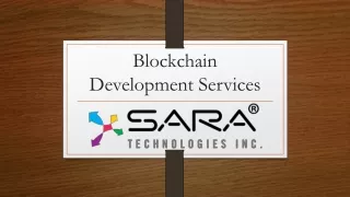 blockchain development services