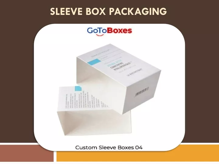 sleeve box packaging