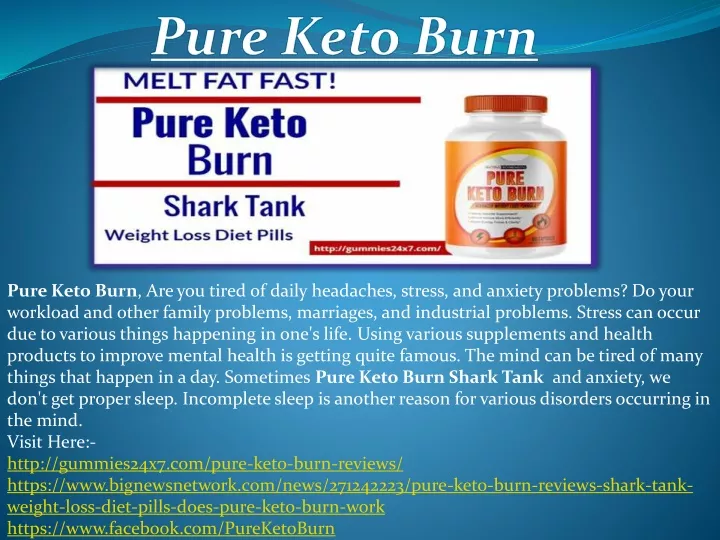 pure keto burn are you tired of daily headaches