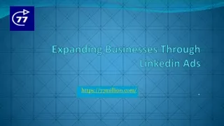 expanding businesses through linkedin ads