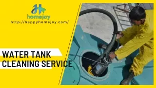 Water tank cleaning Service