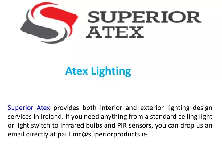 atex lighting