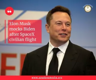 Elon Musk mocks Biden after SpaceX civilian flight | News Agency in Battle Creek
