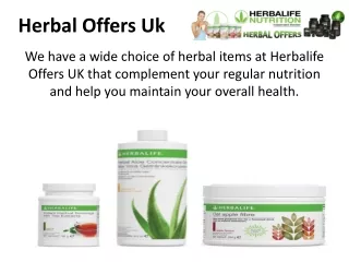 Herbalife Snacks | Herbal Offers Uk