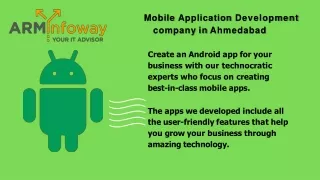 Mobile application Development company in Ahmedabad