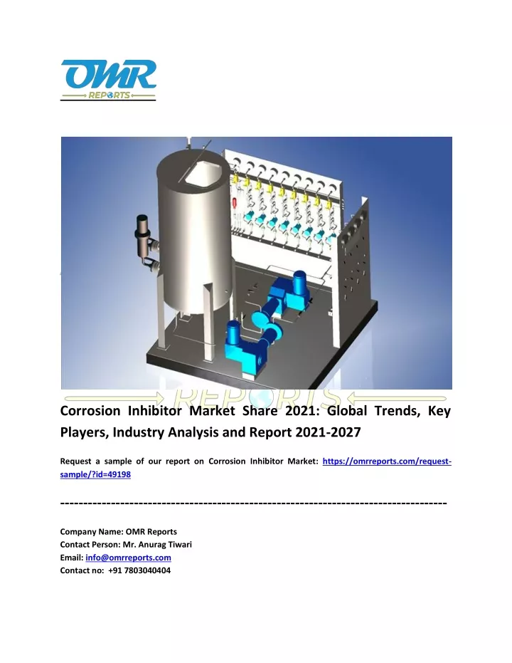 corrosion inhibitor market share 2021 global