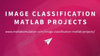 Research Ideas in Image Classification MATLAB Projects