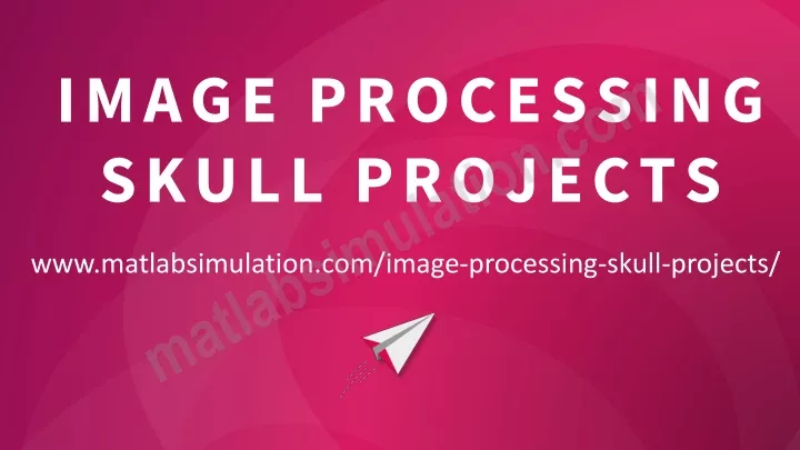 image processing skull projects