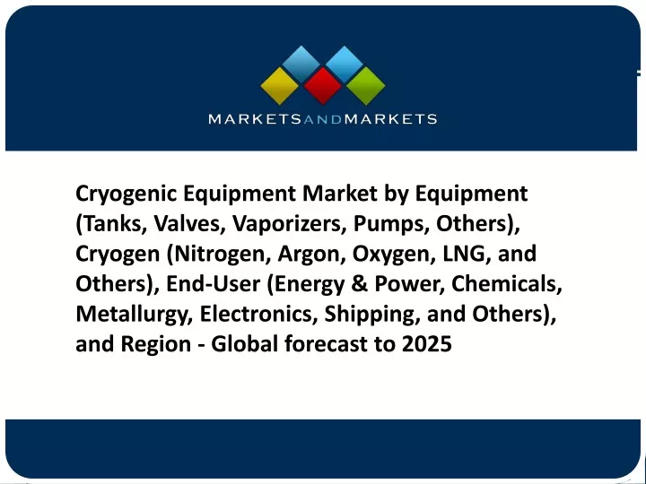 cryogenic equipment market by equipment tanks