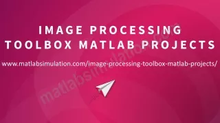 Image Processing Toolbox MATLAB Projects