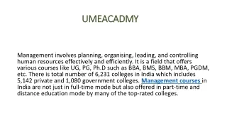 umeacadmy