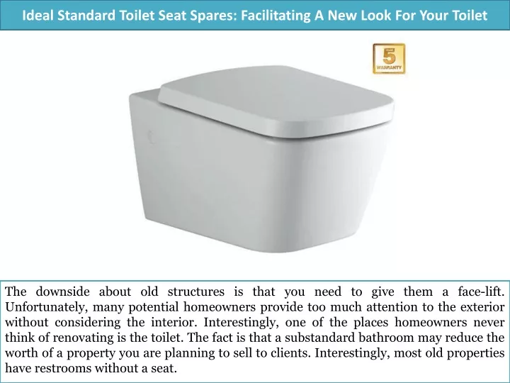 ideal standard toilet seat spares facilitating a new look for your toilet