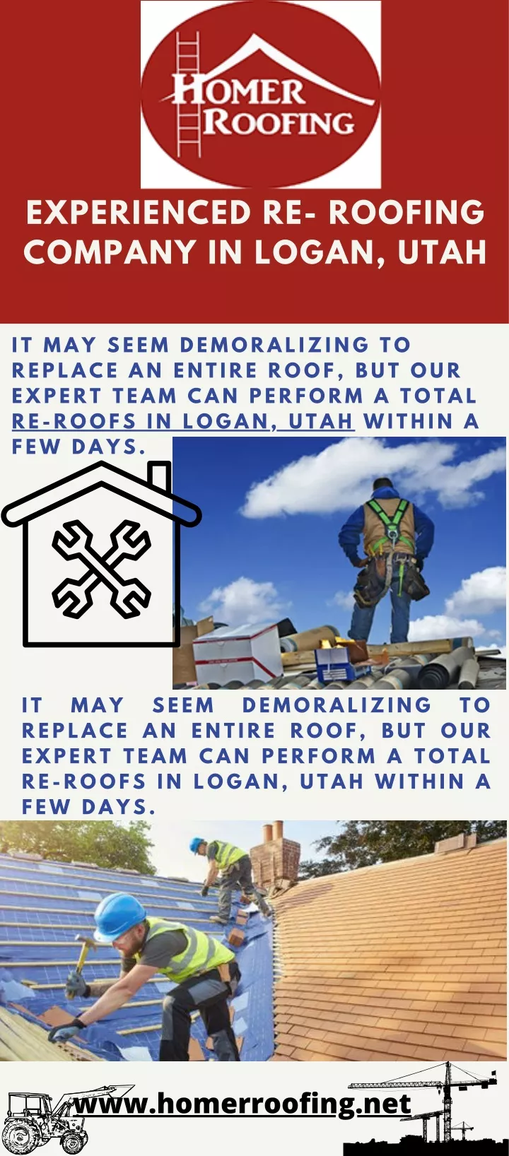 experienced re roofing company in logan utah