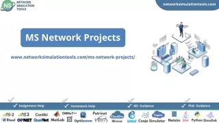 MS Network Projects Research Guidance