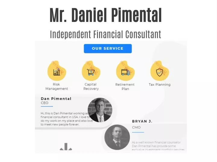 mr daniel pimental independent financial
