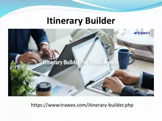 Itinerary Builder