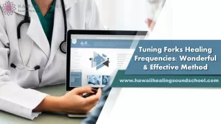 tuning forks healing frequencies wonderful effective method
