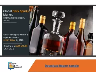 Dark Spirits Market Size, Key Company Profiles, Types, Applications and Forecast