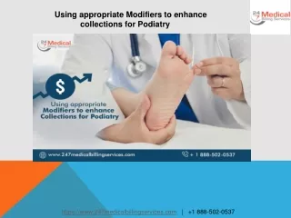 using appropriate modifiers to enhance