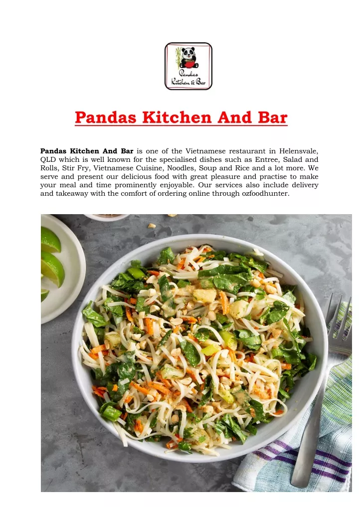 pandas kitchen and bar pandas kitchen