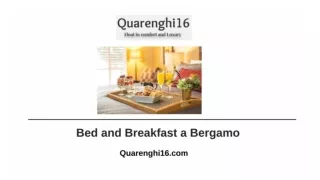 Bed and Breakfast a Bergamo - Quarenghi16