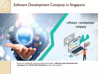 software development company in Singapore