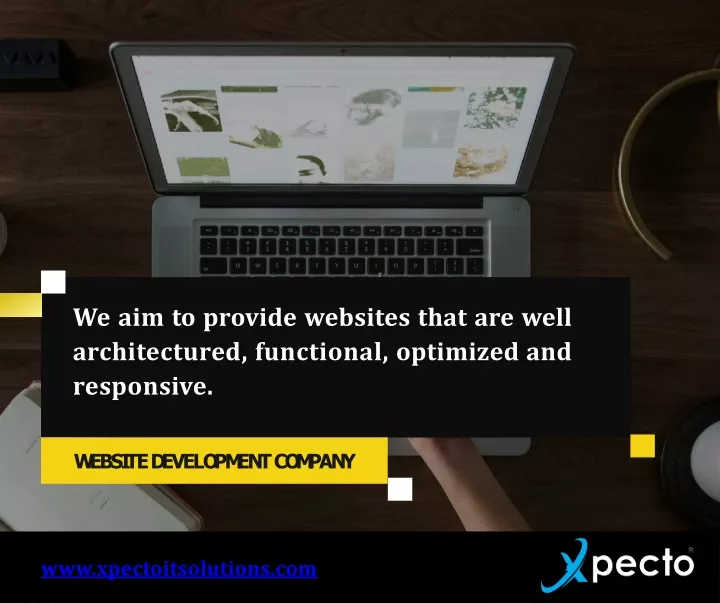 we aim to provide websites that are well