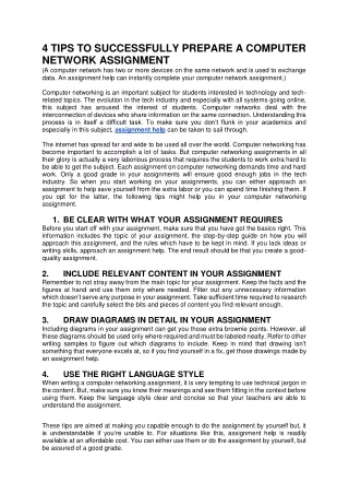 4 tips to successfully prepare a computer network