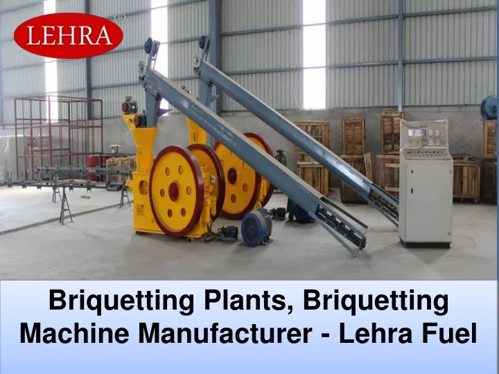 briquetting plants briquetting machine