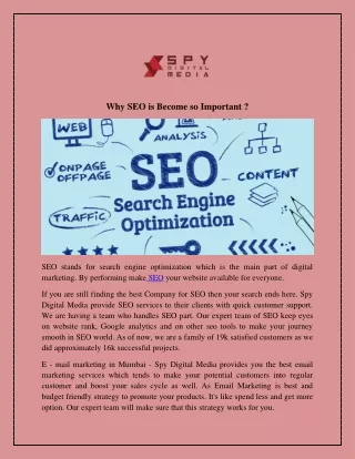 Why SEO is Become so Important ?