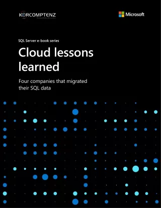 sql server e book series cloud lessons learned