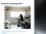 Domestic Cleaning Perth - slide 1