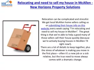 Reliable Local McAllen Homebuyers - Sell Property Quick