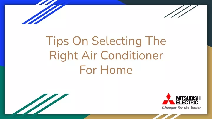 tips on selecting the right air conditioner