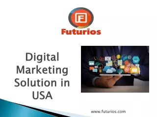With Digital Marketing Solution in India from Futurios