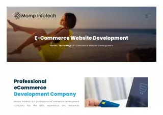 Professional eCommerce Development Company In India