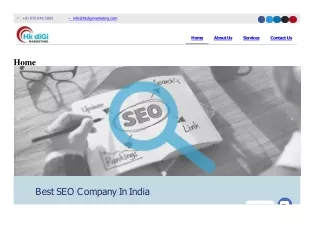 Best SEO Company in India | SEO Company India | SEO India
