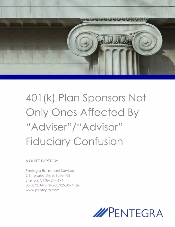 401 k plan sponsors not only ones affected